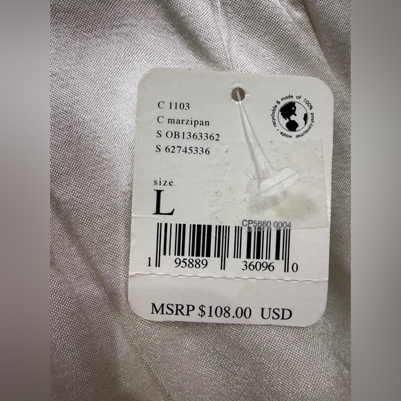 Free People Satin Wide Leg Pants in Ivory - Picture 9 of 14